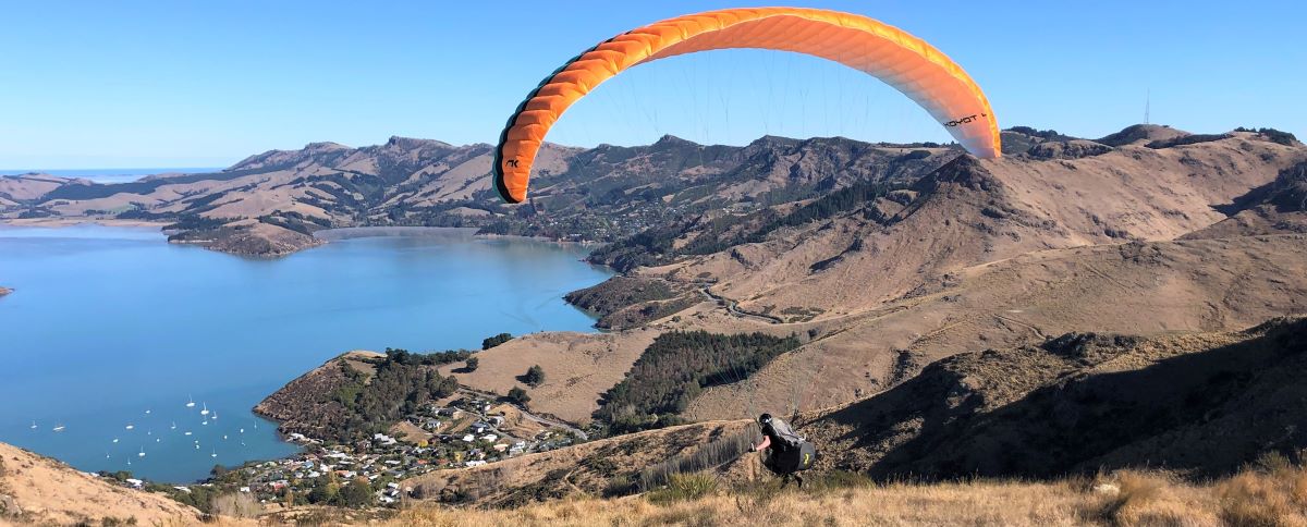 paragliding training in Christchurch